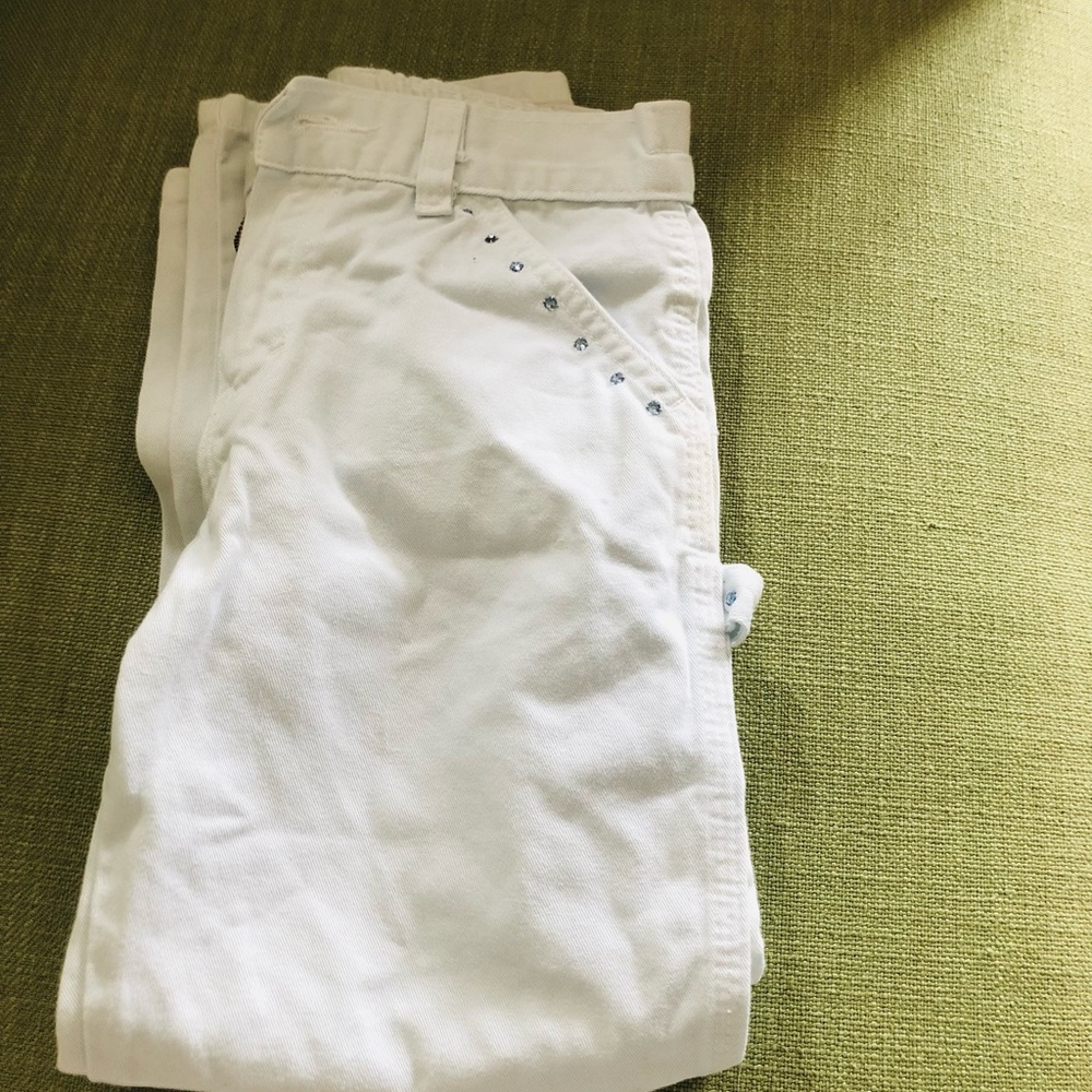 Light blue Brooklyn overall kids jeans w/ gems
